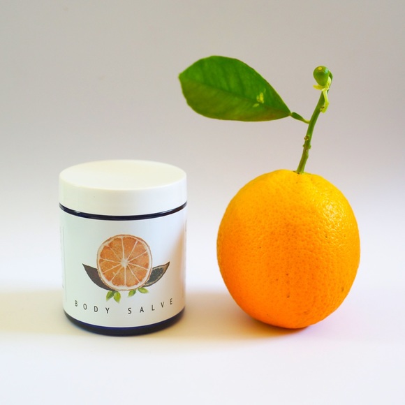 Citrus Cacao Butter Body Salve - ALL ORGANIC - Picture 1 of 2